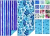 2 pcs strippes porcelain