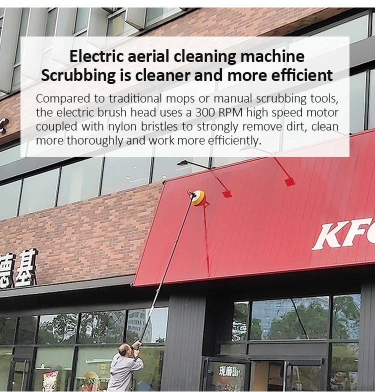 Sunnysmiler Wall Cleaning Machine Long Handle Wall Cleaning Brush Roof Cleaning Machine Buy