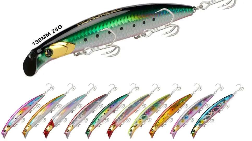 Saltwater Spinning R Apala Da Pesca Per Spigola Barracuda Serra Artificiale Pesciolino Silver 14 Cm