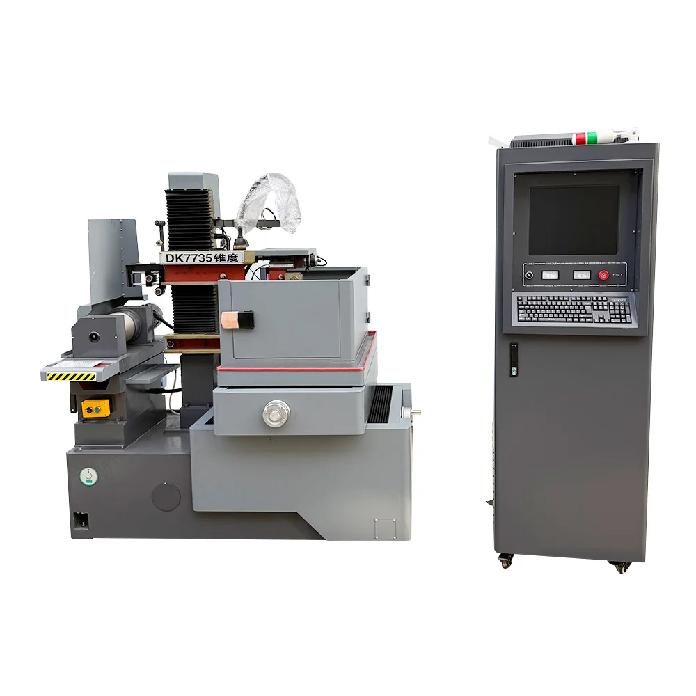 Máquina de Corte por Erosão DK7735 5 Eixos CNC - 2 Anos de Garantia
