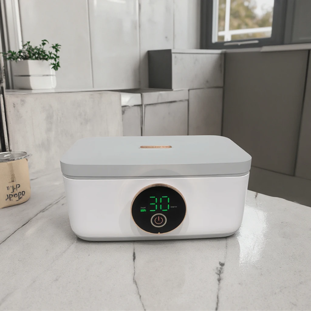 Factory Price 1000ml Charging and Heating Wireless Lunch Box USB Heating Lunch Box