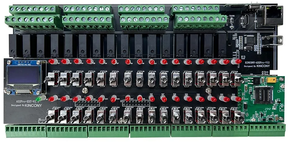 A32 Pro ESP32 Ethernet 4G Relay Module - 32CH Smart Switch for IoT ...