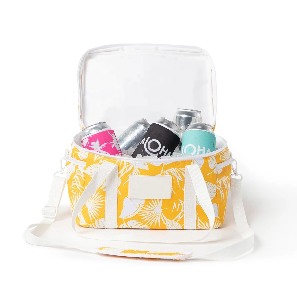 Оригинальная переработанная Экологически чистая маленькая сумка для ланча термоизолированная