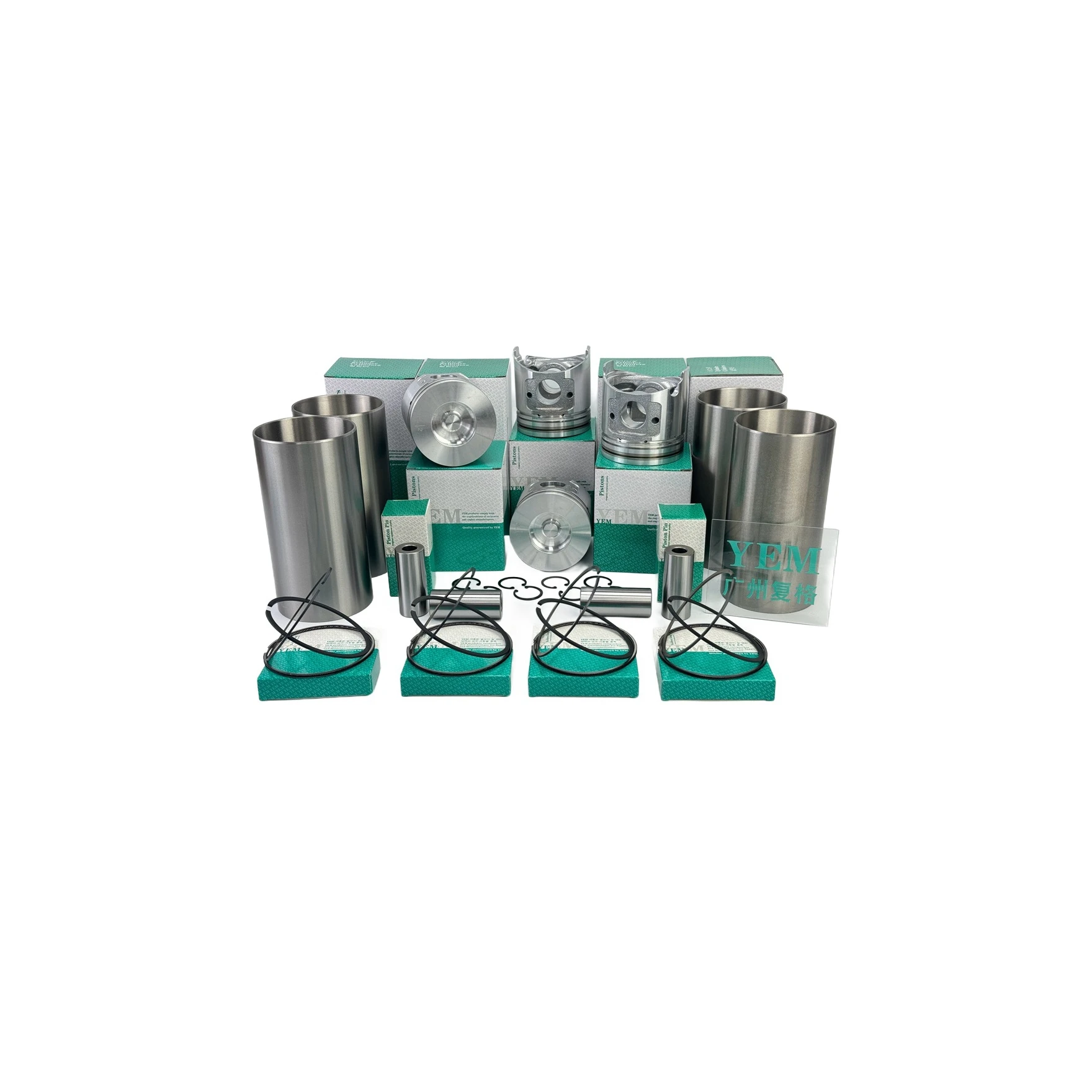 3TNE68 3TNE72 3TNE74 3TNE78 Cylinder Liner Kit for Yanmar Replacement Engine Parts