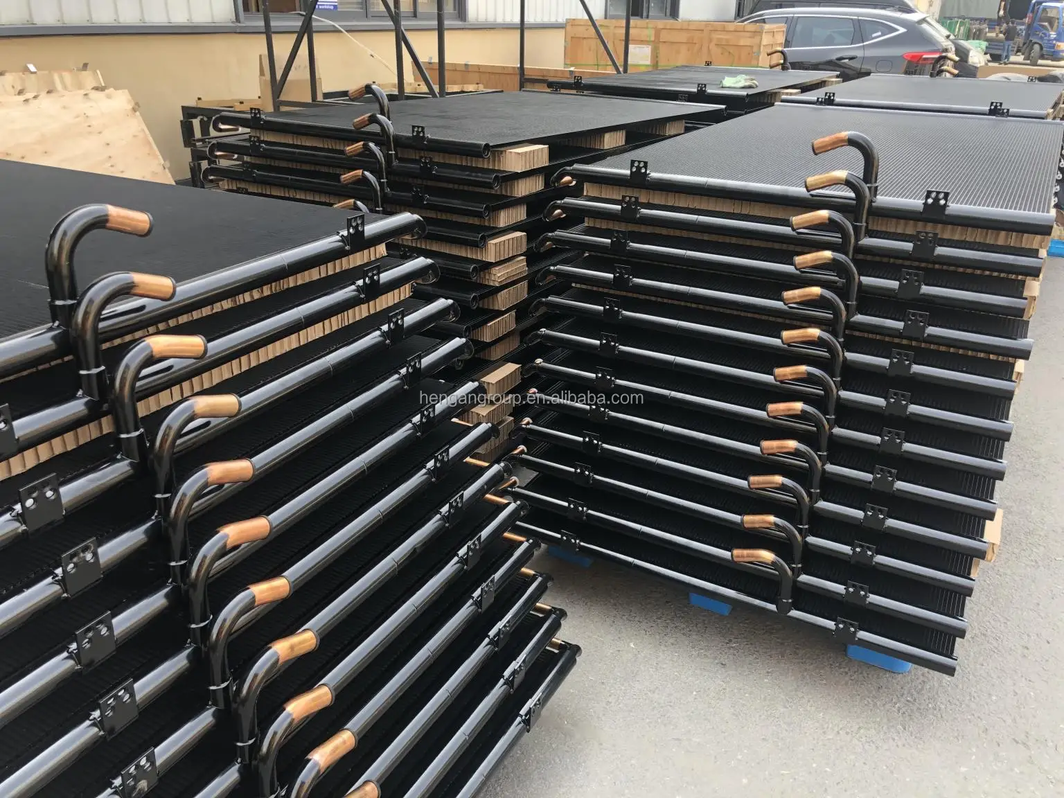 Custom Design Micro Channel Condenser Coil for Water Chiller Condenser Refrigeration Cooling System