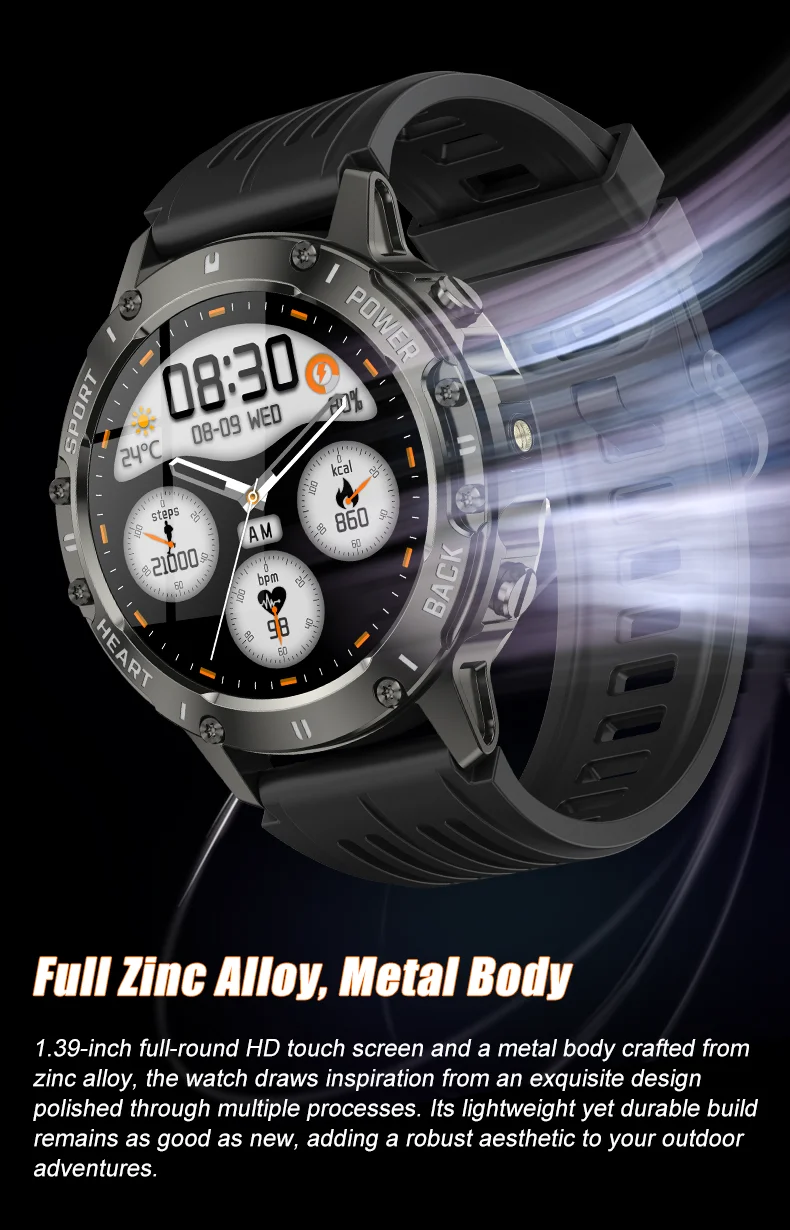 Chinese factory supplier supply  Sanvnet S81 Outdoor Sports Smart Watch 2025 With 1.39 Inch Circular Screen Ip68 Health Monitoring Bt Call Smart Watch For Men - Buy Fitcloudpro Smart Watch ip68 Waterproof Smart Watch fitness Monitoring Smart Watch round Screen Smart Watch sleep Tracking Smart Watch