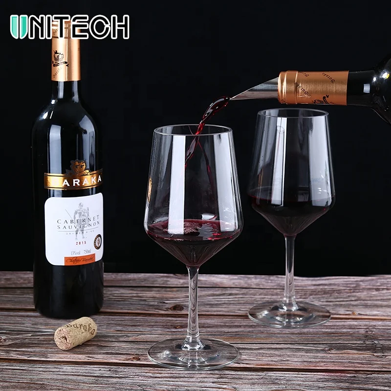 Прозрачные бокалы из тритана, пластиковые бокалы для красного вина 20 унций, прозрачные пластиковые бокалы для вина, бокалы с кристаллами, Цветные Бокалы Для Вина
