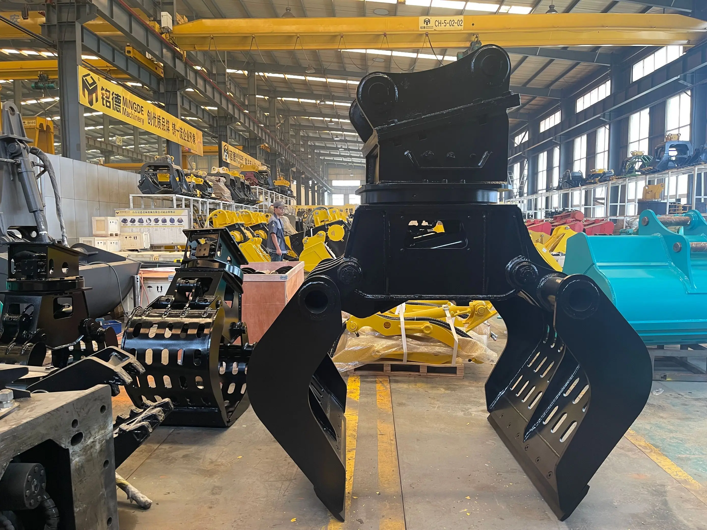 Monde 360 Hydraulic Rotating Demolition Sorting Grapples Selector Grab