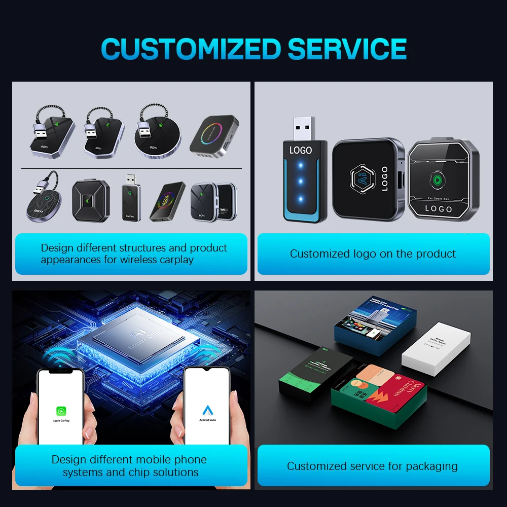Fuallwin 2 in 1 Universal Adaptador Carplay Wireless Adapter Convert Wired Android Phone Car Play Dongle for apple iPhone Mazda