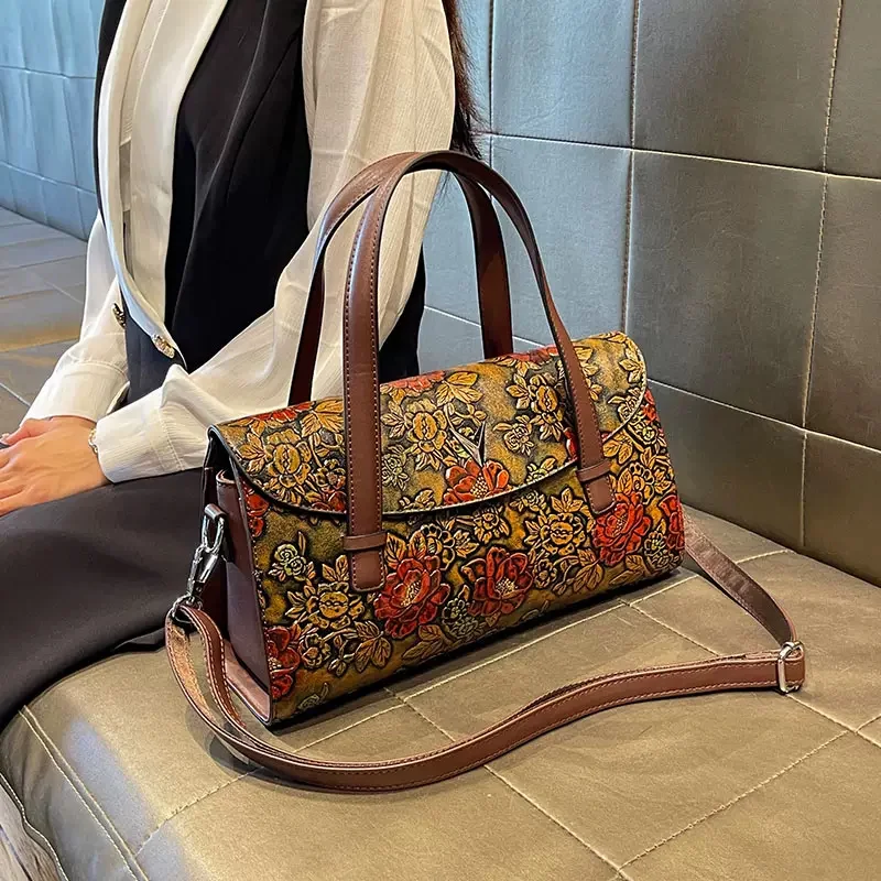Women's Retro PU Crossbody Bags with Custom Logo