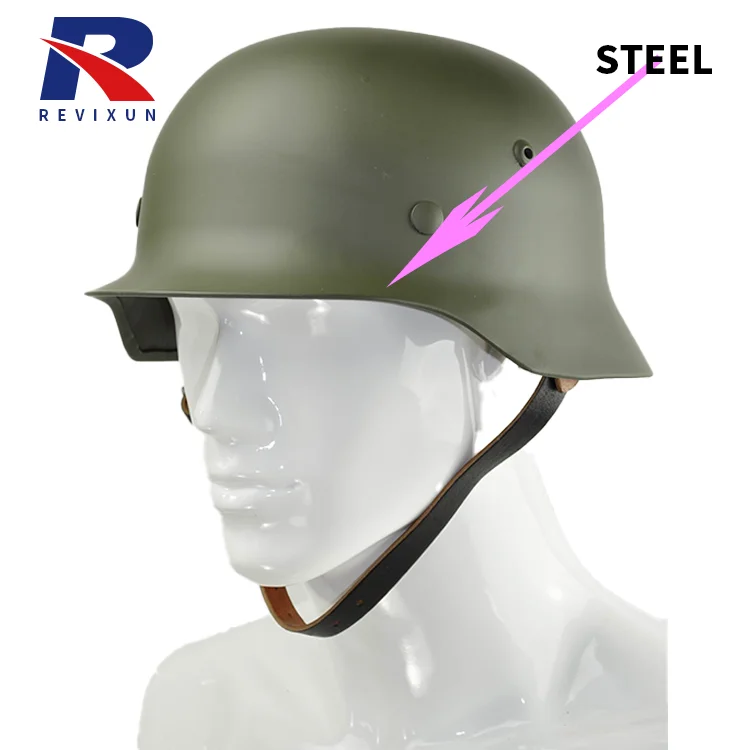REVIXUN Custom the World II Germany Steel Helmet German M35 Helmet