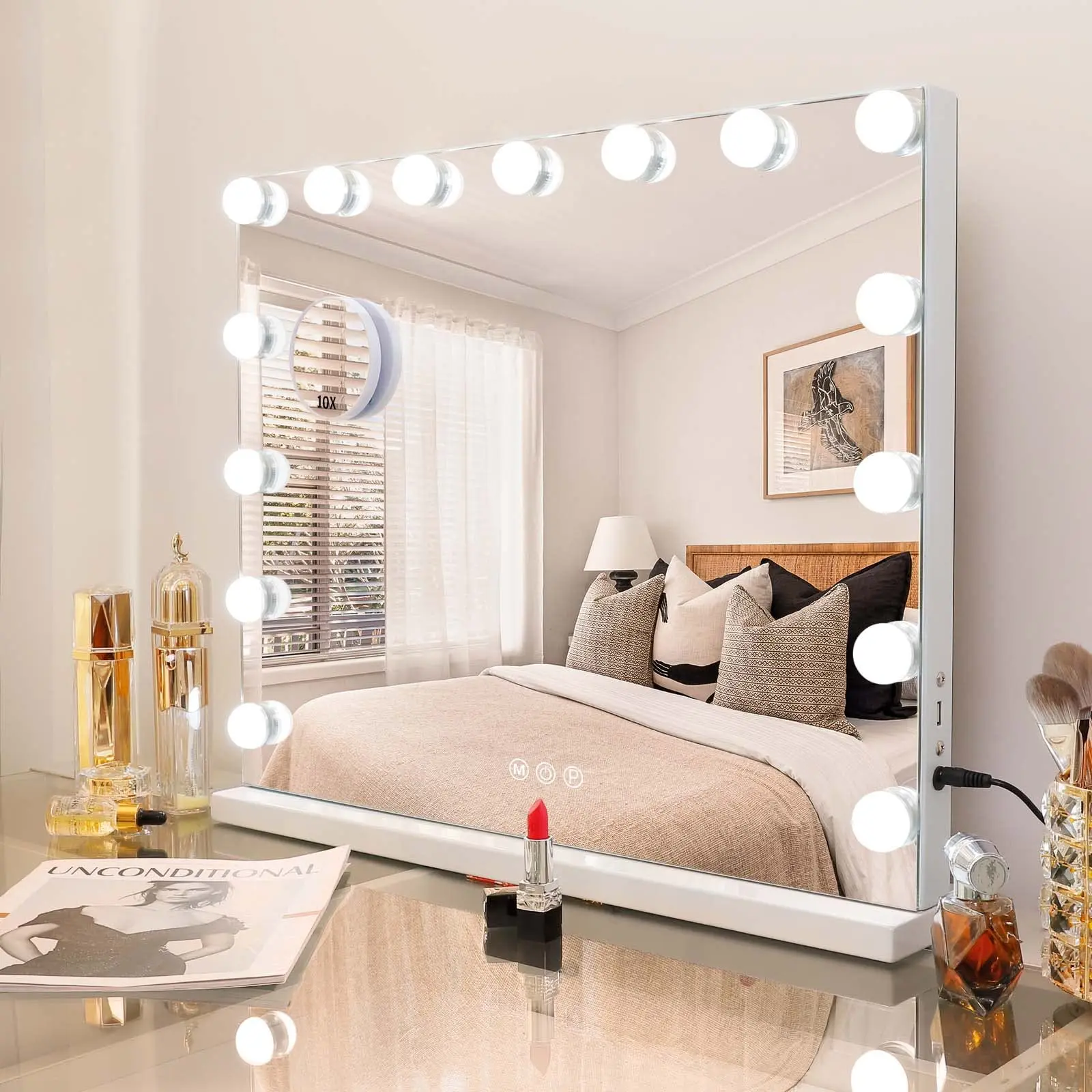 Hollywood Mirror Vanity Make Up Mirror with Lights LED Dressing Table Mirror