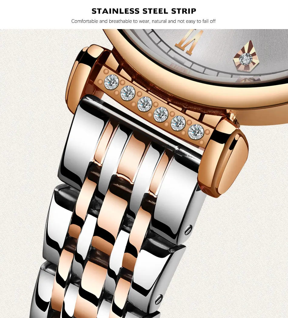 SUNKTA ST6672 Classic Women's Quartz Watch Top Brand Luxury Formal Wear Business Fashion Casual 30M Waterproof Women's Watch
