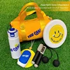 Happy sports yellow 5-piece set-crossbody bag-speaker-jump rope-
