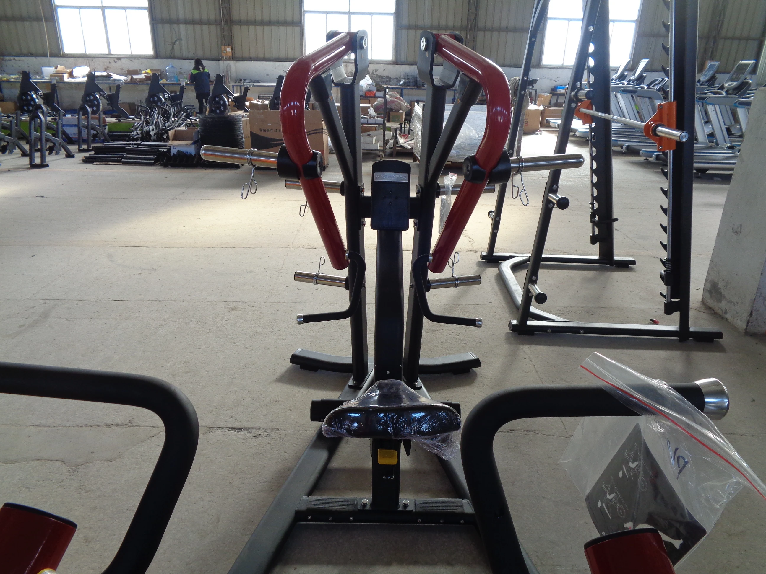 Factory Direct Supply Strength Training Plate Loaded MND FITNESS Gym Equipment Low Row for Workout