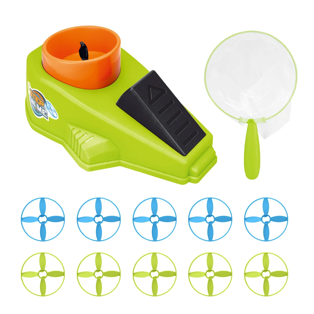 Plastic Mini Flying Disc Launcher Padel Ball Launcher New Other Outdoor Sports Toys Plastic Flying Disc Launcher