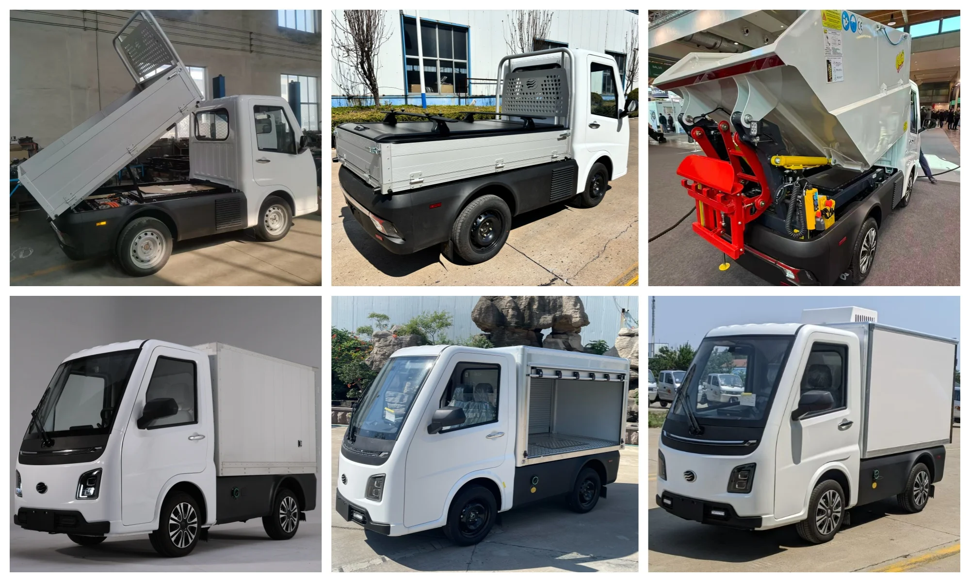Runhorse EV Electric Garbage Truck Mini Van DOT Approved Shandong ...