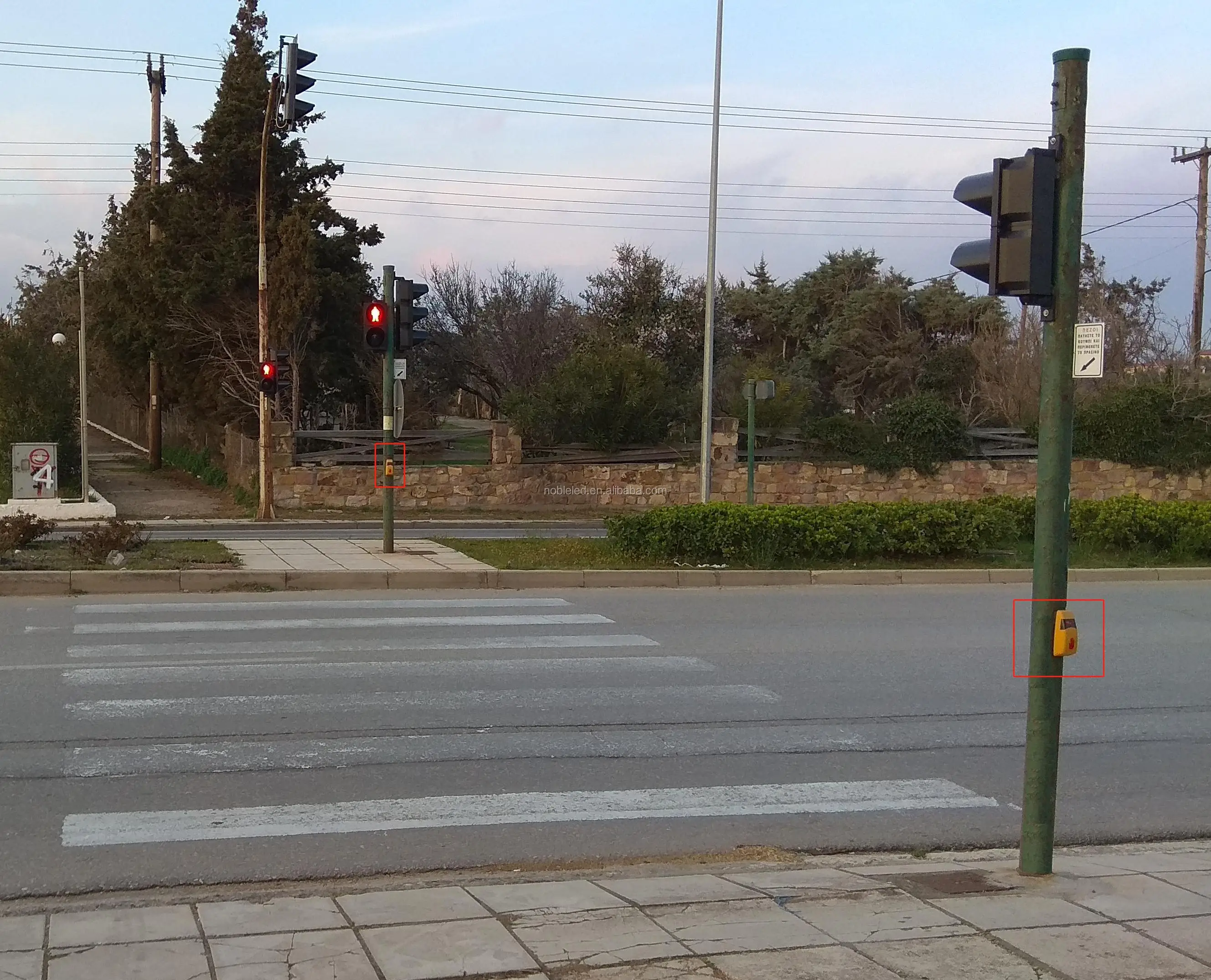 Manufacturer Price Pedestrian Crossing Push Button Cross Traffic