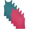 6 Pack - Pink Green