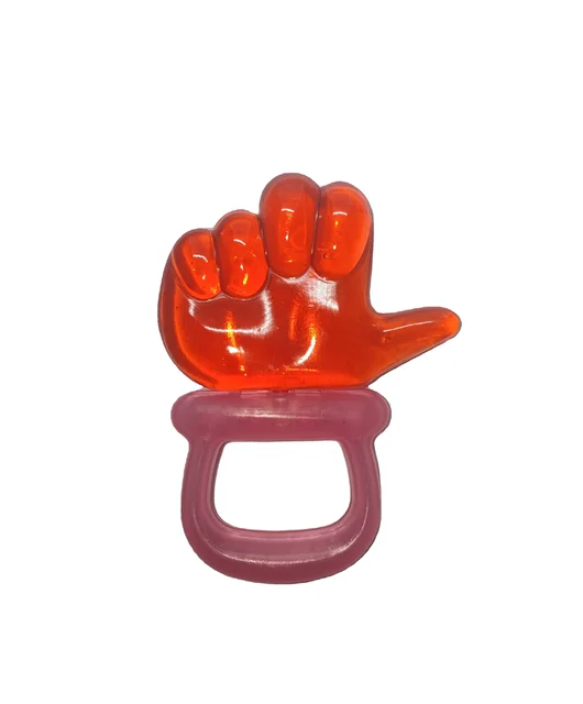 2024 New style of the whole network hand teether Baby Water Filled Teether high quality molar teether