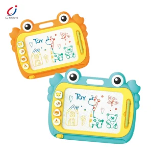 Chengji New Design Crab Shape Children's Doodle Board Colorful Magnetic Drawing Board for Kids Toddlers