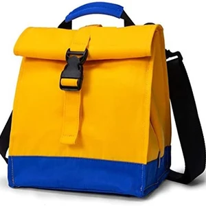 Natural Small Cooler Bag Freezable Lunch Bag for Work School Travel,Small Insulated Bag for Kids/Adults,Freezer Lunch Bags