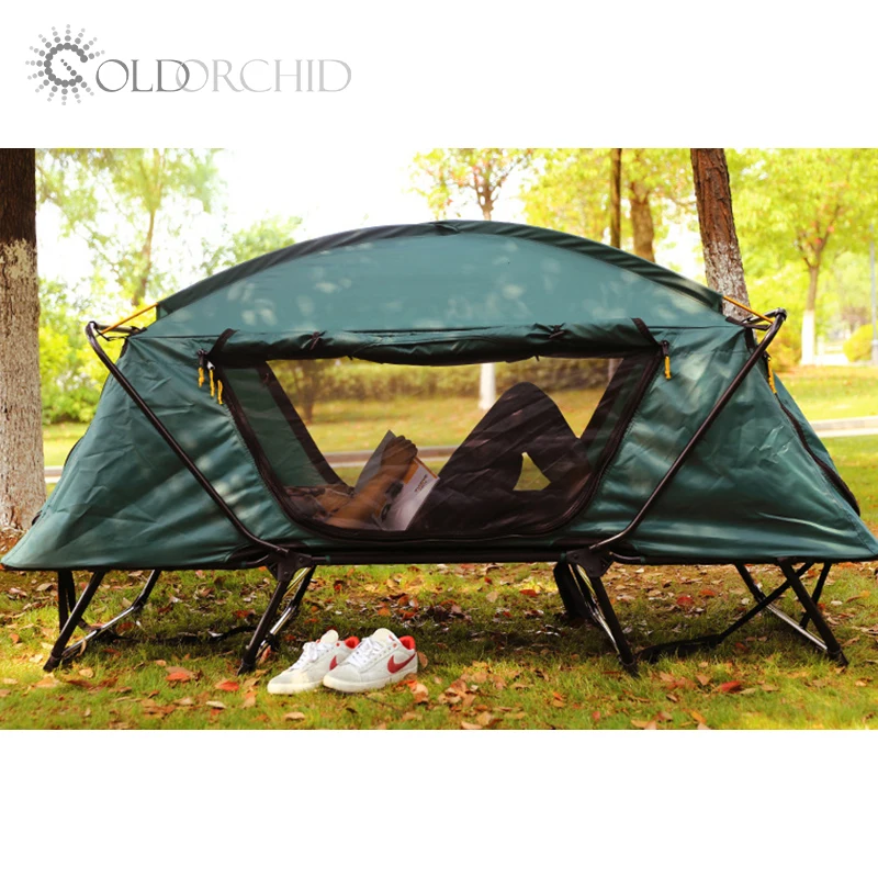 Camping Cot Bed Tent für 1 Person – UV-beständig, 4-Jahreszeiten, Luxus