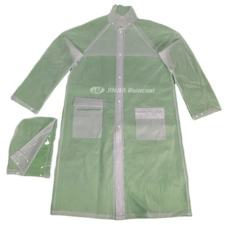 vinyl raincoat clear