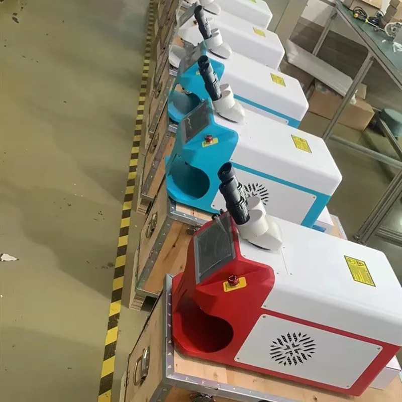 Hot Sale 200W Desktop Integrated YAG Laser Welding Machine 40J Gold and Silver Jewelry Directly Integrated into Desktop Type