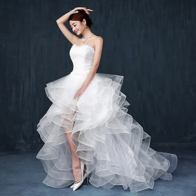 Shop Our Selection of Wedding Dresses Short in Front Long in Back Shop Our Selection of Wedding Dresses Short in Front Long in Back