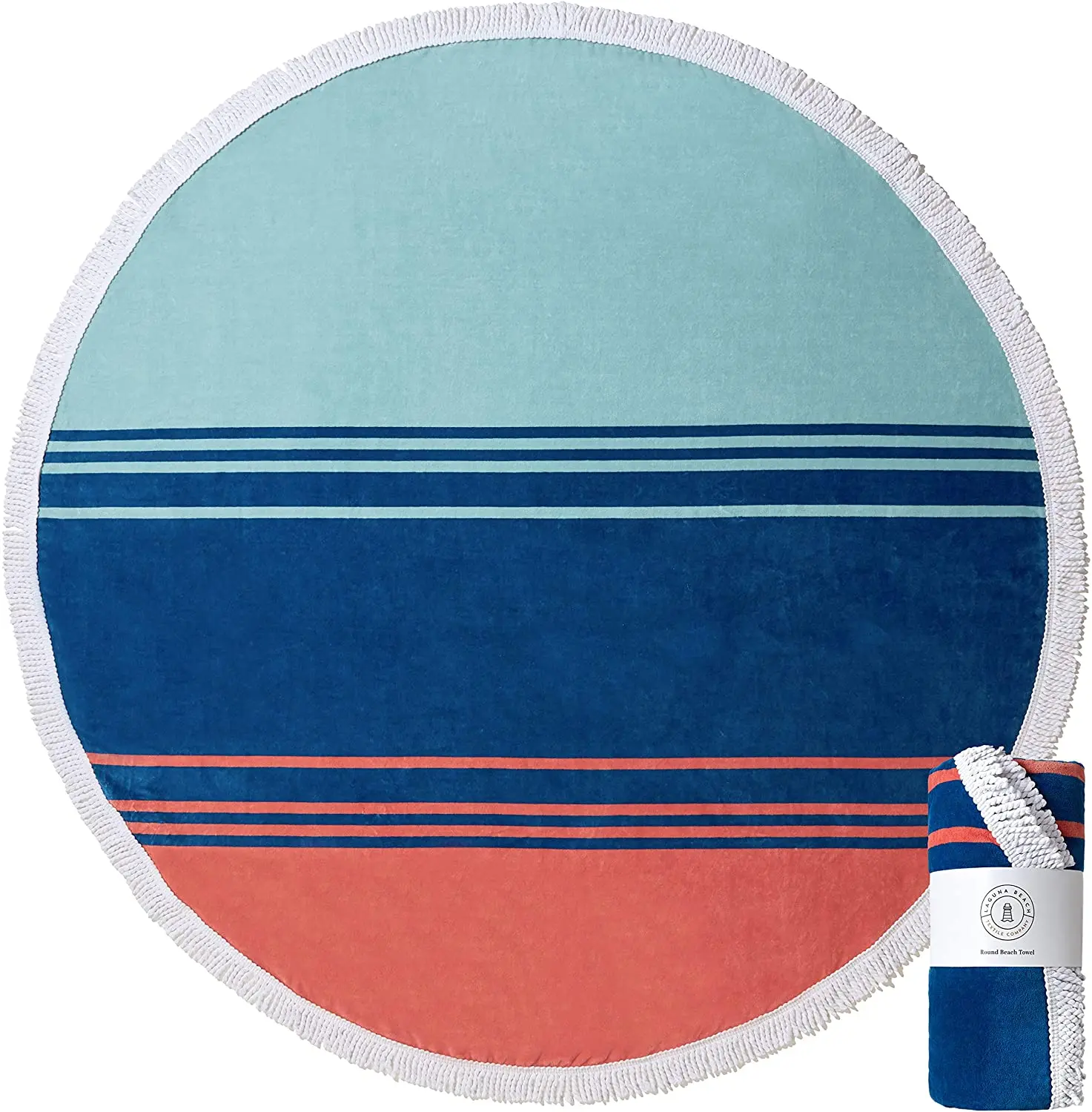 Promotional Custom Print High Absorbent Extra Large 100 Cotton Round