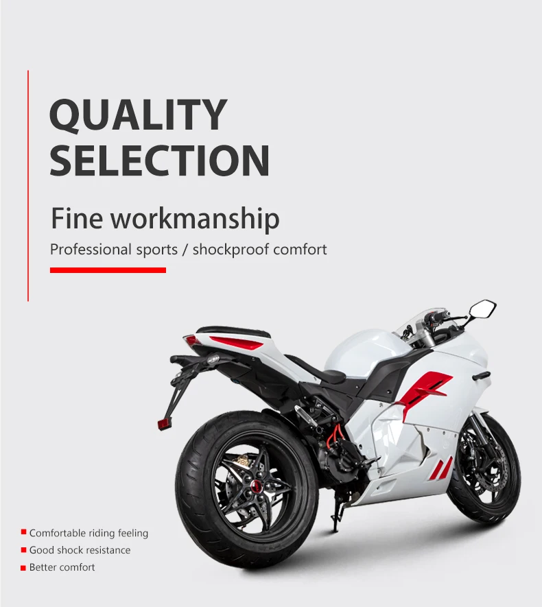 Power Engine Motorcycle Street Legal Sports Electric Motorcycles With