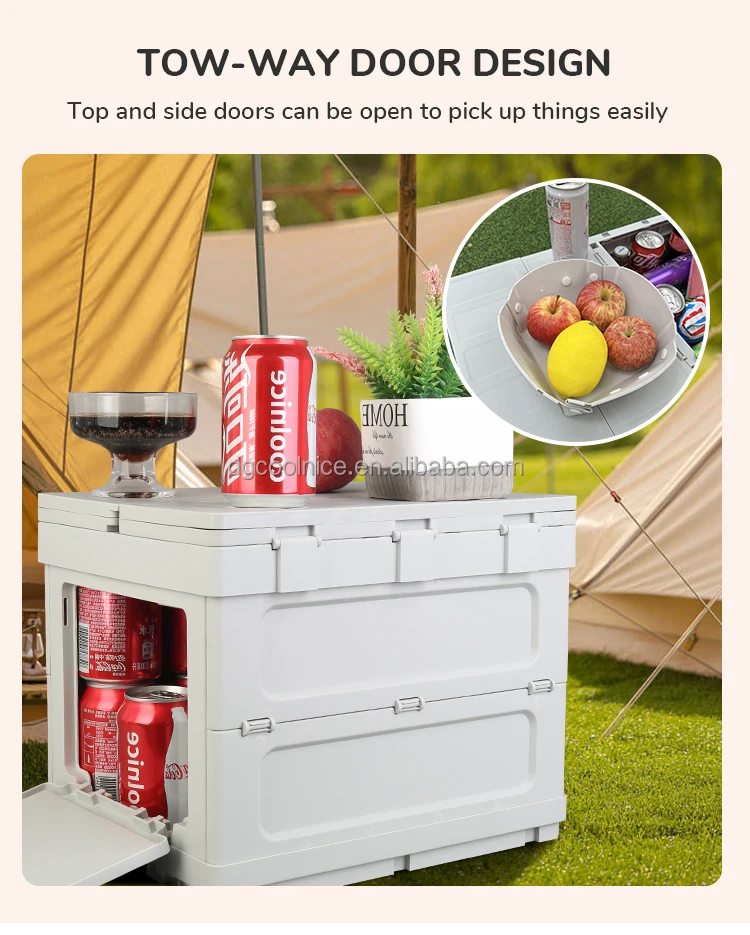 Camping Outdoor Folding Storage Box with