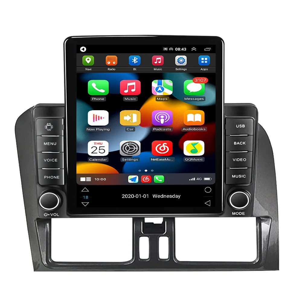 MEKEDE Android 11 8+128G Android Car Radio for Volvo XC60 360 Camera Car-play+auto Dvd Player Android Car Multimedia