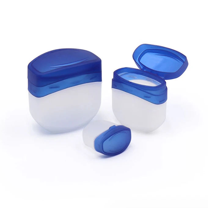 7g 50g 100g lip balm PP cream box portable dispensing empty plastic bottle lip therapy plastic jar for petroleum jelly