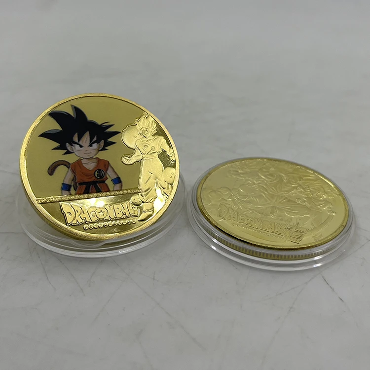 Выполненный на заказ металл дизайн обувь для косплея; Аниме «Жемчуг дракона» 24k золотые монеты