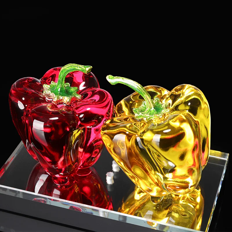 Fashion small wedding return gifts crystal two Pepper perfume bottles details