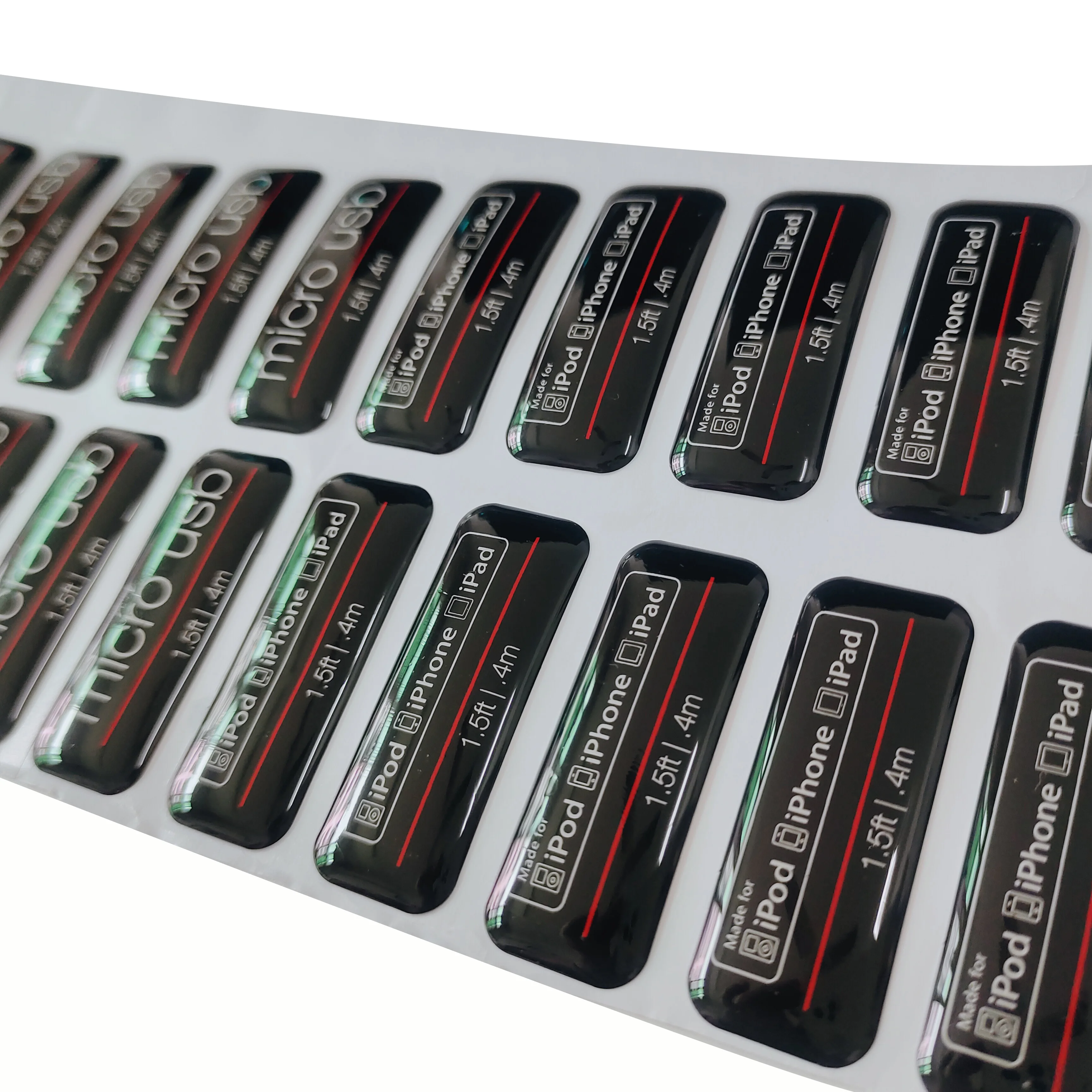 Клей поли купол эпоксидного Виниловая наклейка для мобильного телефона