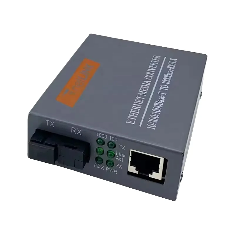 Sc Rj45 20KM SC RJ45 Gigabit Fiber Optic Media Converter with GPRS Network SL ...