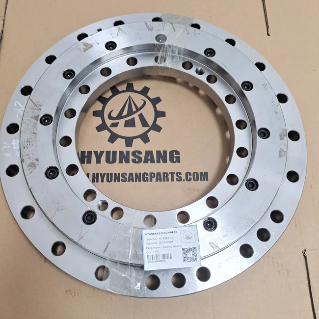 Hyunsang Excavator Parts Slewing Bearing 800350995 for Grader Gr2403 for Sale