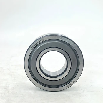 High-Speed 6307-2RSCM GCR15 Deep Groove Ball Bearings Chrome Steel Precision Open Seals Grease Lubrication Nylon Cage