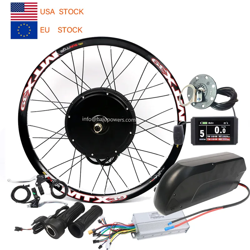 W W W W Ebike Conversion Kit With Battery Option Electric Bicycle E Bike Bldc