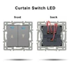 curtain switch with LED