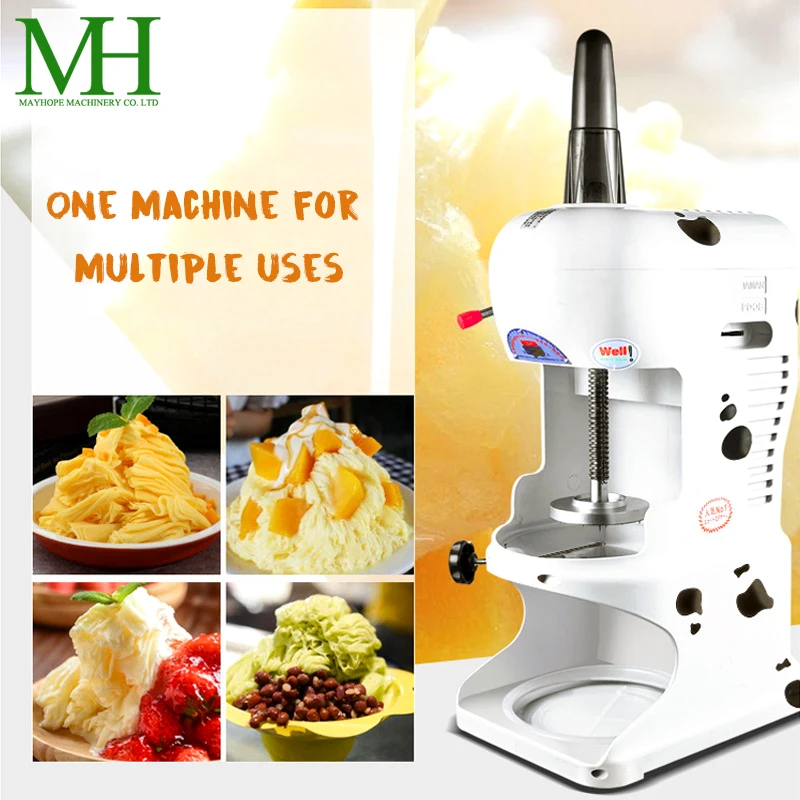 Taiwan Most Popular Commercial Snow Ice Shaving Machine for Sale