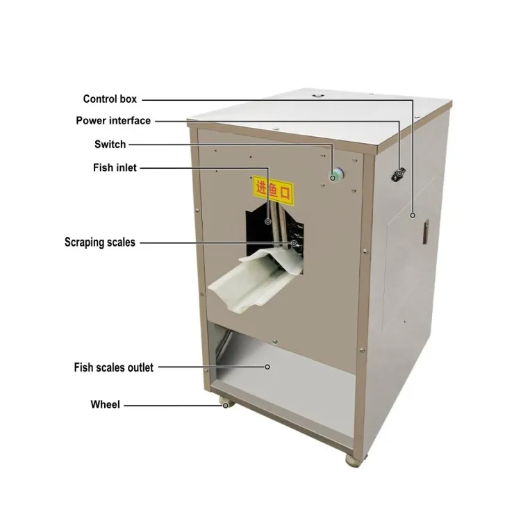 Mini Fish Cutting Machine Automatic Fish Cleaning Gutting Machine Fish Killing Scaling Machine