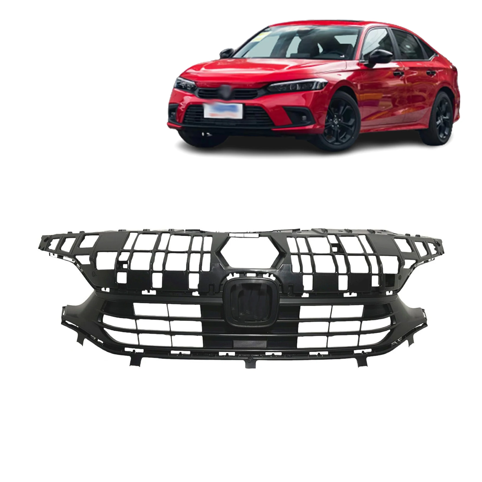 auto car front bumper grille for 2022 HONDA CIVIC 2021 2022 2023 2024 accessories oem 71121-T31-H01