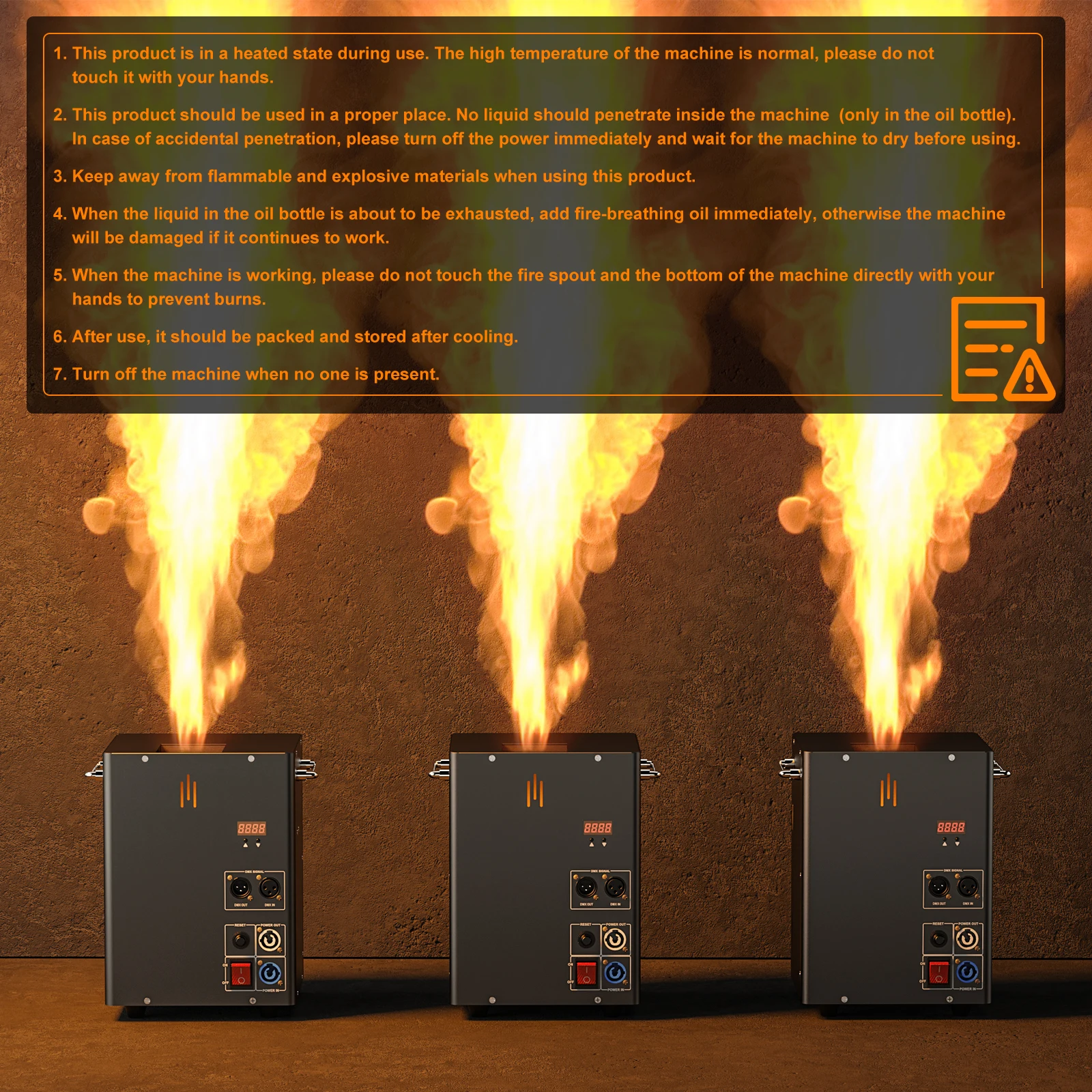 Outdoor And Indoor Feu Jets De Scene Effets Speciaux Thrower For