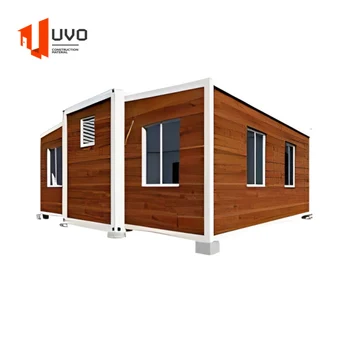 UVO Prefabricated 20ft 2/3 bedroom Slide Out Expandable Container House/office Trailer For Sale