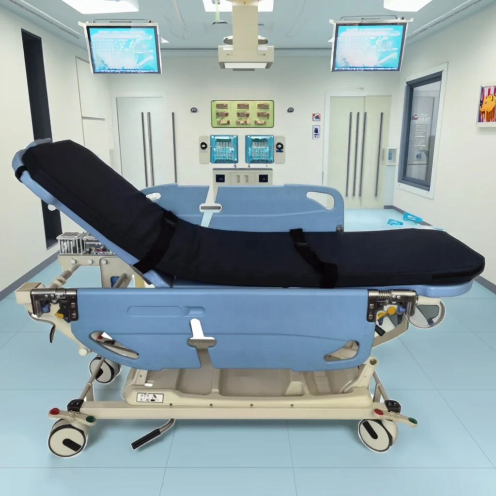 Advanced Adjustable Durable Metal Bed Convertible Horizontal Sideboard for Medical Procedures School Use 2-Year 6