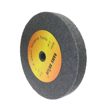 8x1" Nylon Abrasive Unitized Deburring Wheel for Metal Conditioning Polishing